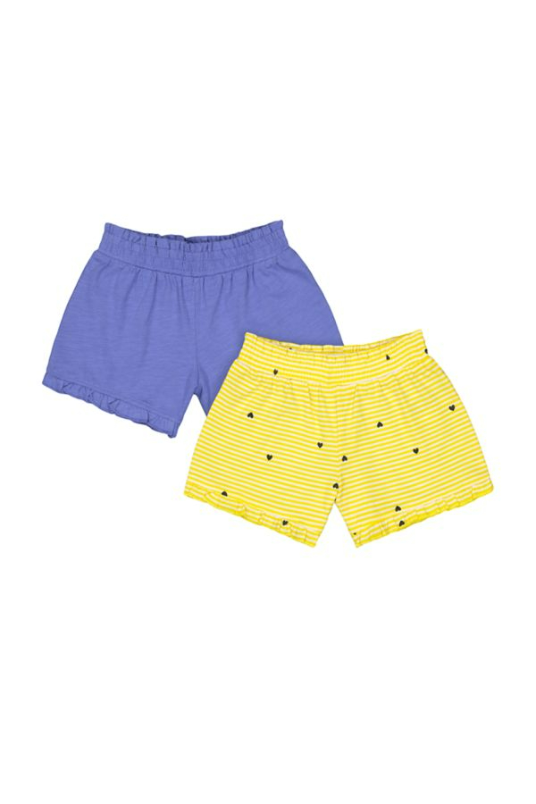 Mothercare 2 Pack Jersey Shorts