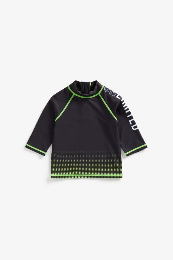 Mothercare Boys' Neon Ombre Unlimited Rash Vest | Odel.lk