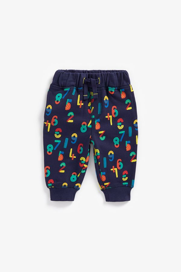 Mothercare Boys' Navy Numbers Joggers Odel.lk
