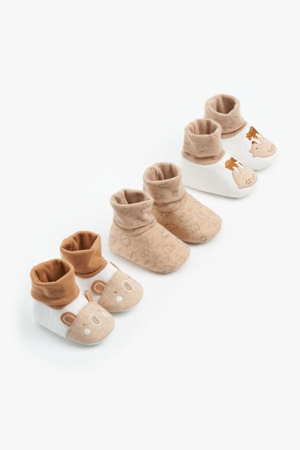 Sock top store baby booties