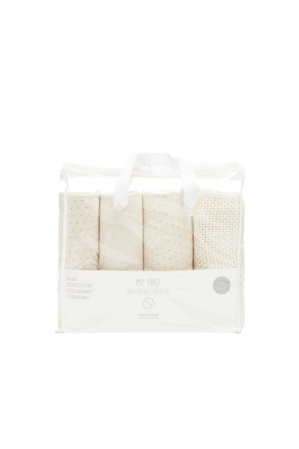 Mothercare moses basket top set