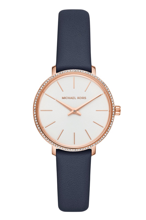 Michael Kors Pyper Leather Women Watch 