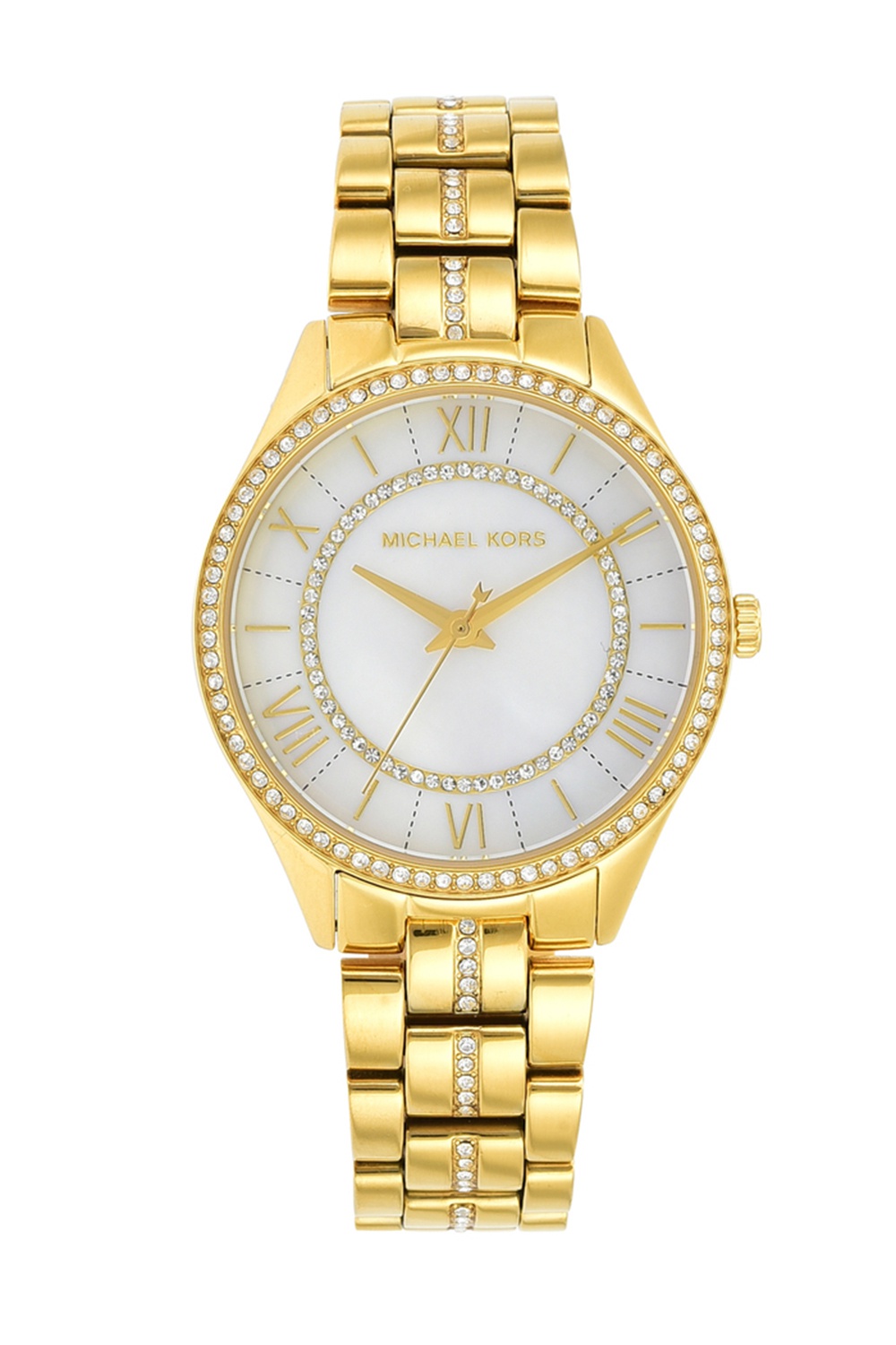 Michael Kors Lauryn Rose Gold Stainless Steel Watch | Odel.lk