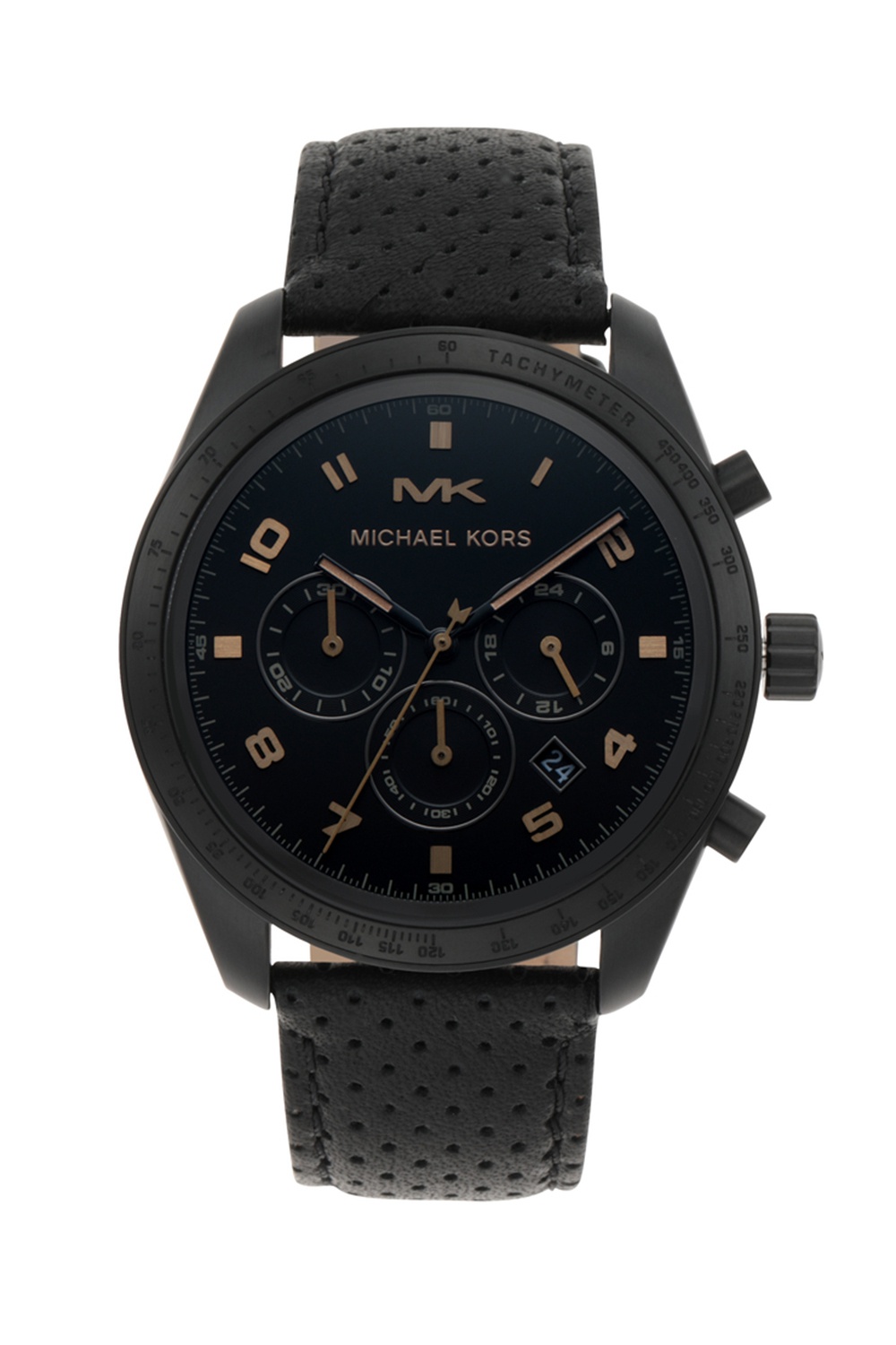 Michael Kors Keaton Leather Man Watches 