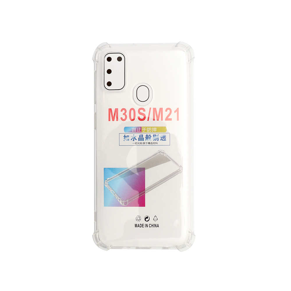 Clear Back Cover For Samsung Galaxy M21 Mysoftlogic Lk