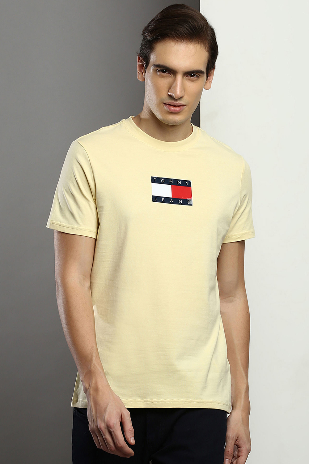 Tommy Hilfiger Men's Solid T-Shirt | Odel.lk