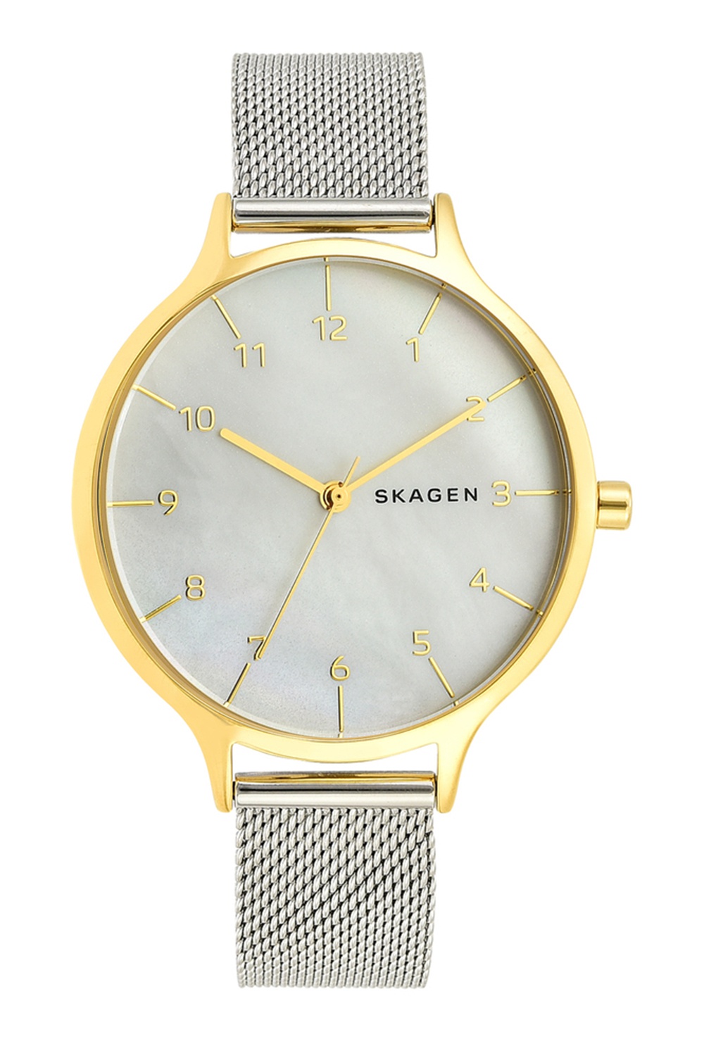 Skagen anita discount two tone watch