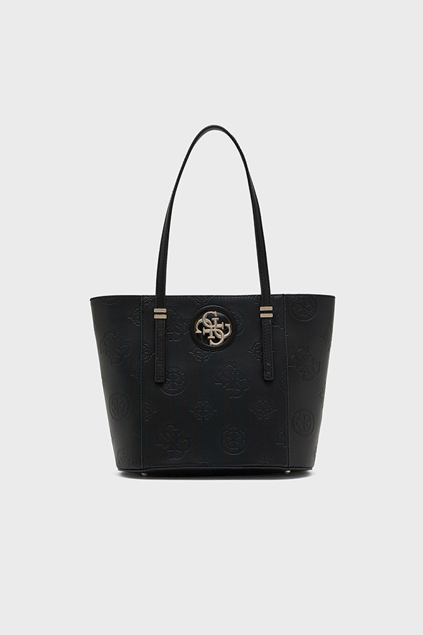 Guess open shop road tote