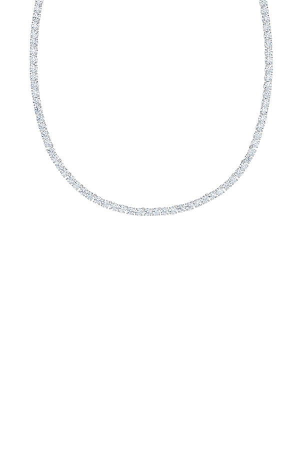 Swarovski tennis hot sale deluxe necklace