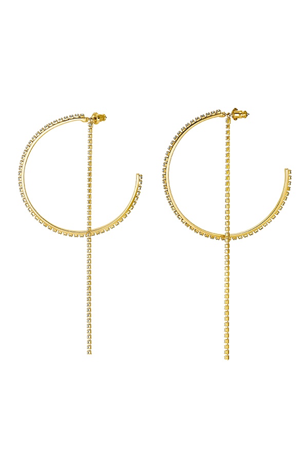 Swarovski fit hoop on sale pierced earrings