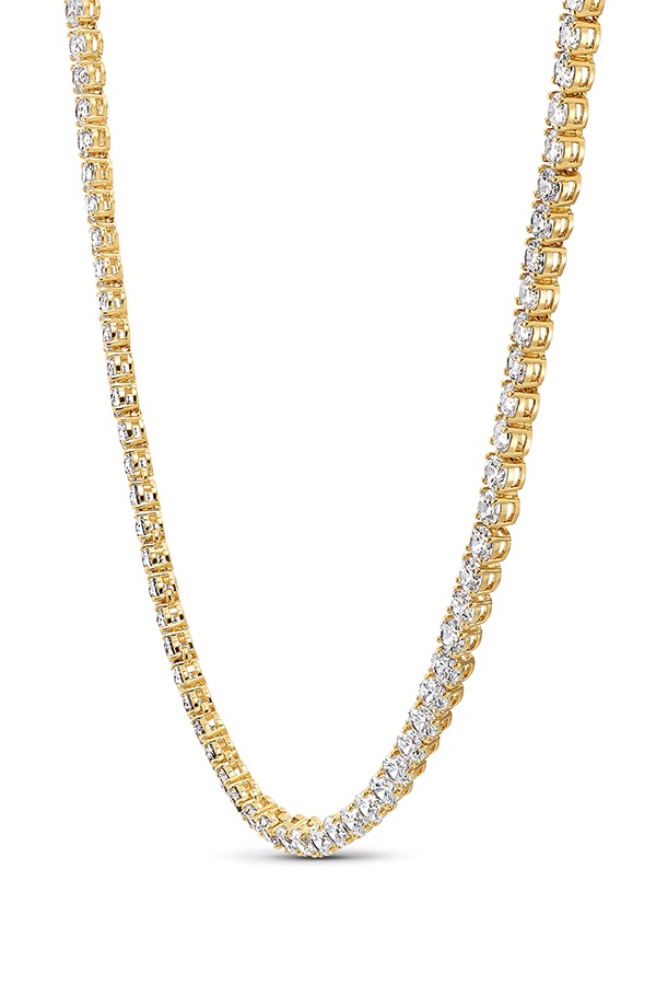 Swarovski tennis clearance deluxe necklace