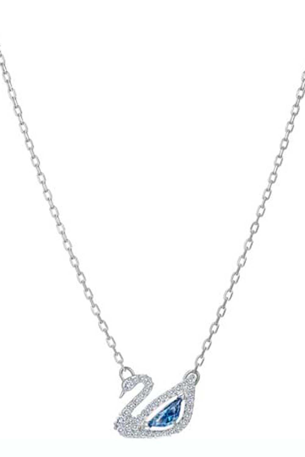 Dazzling swan deals necklace swarovski