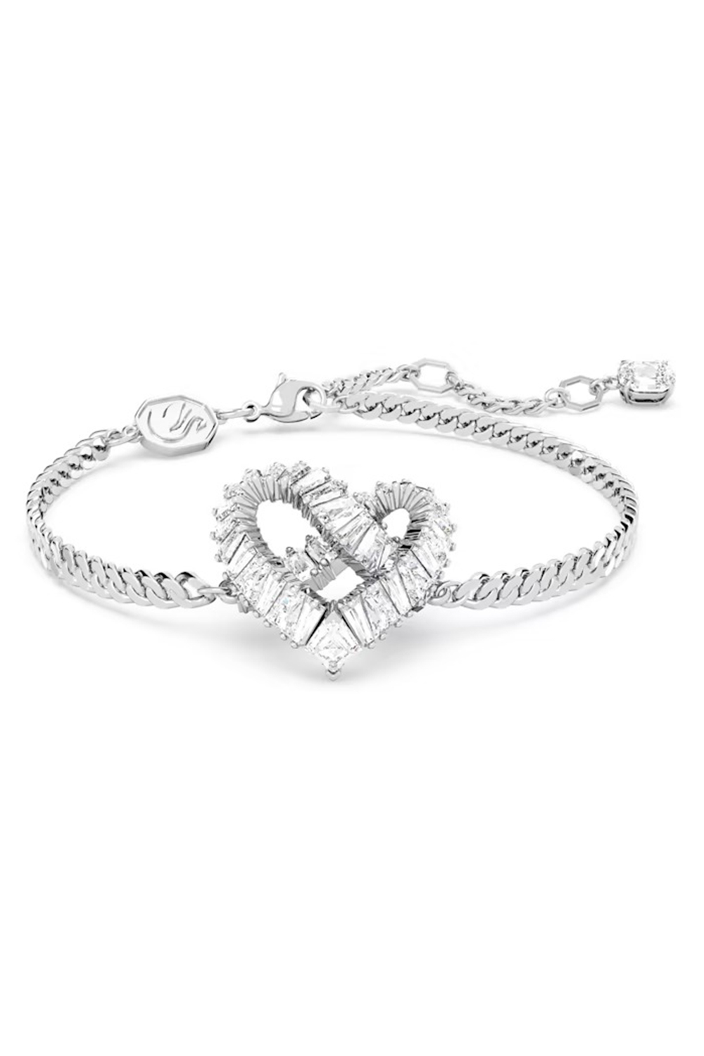 Swarovski Matrix Bracelet Rhodium Plated Odel Lk