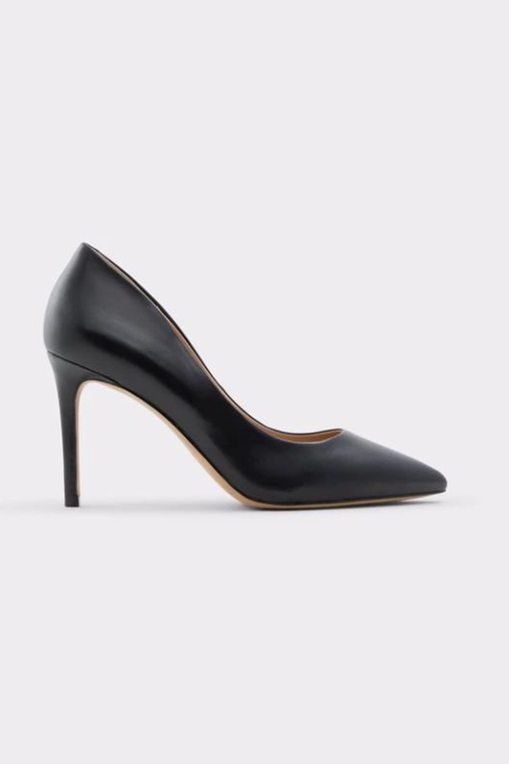 Aldo Thendan Black Women's Leather Heels | Odel.lk