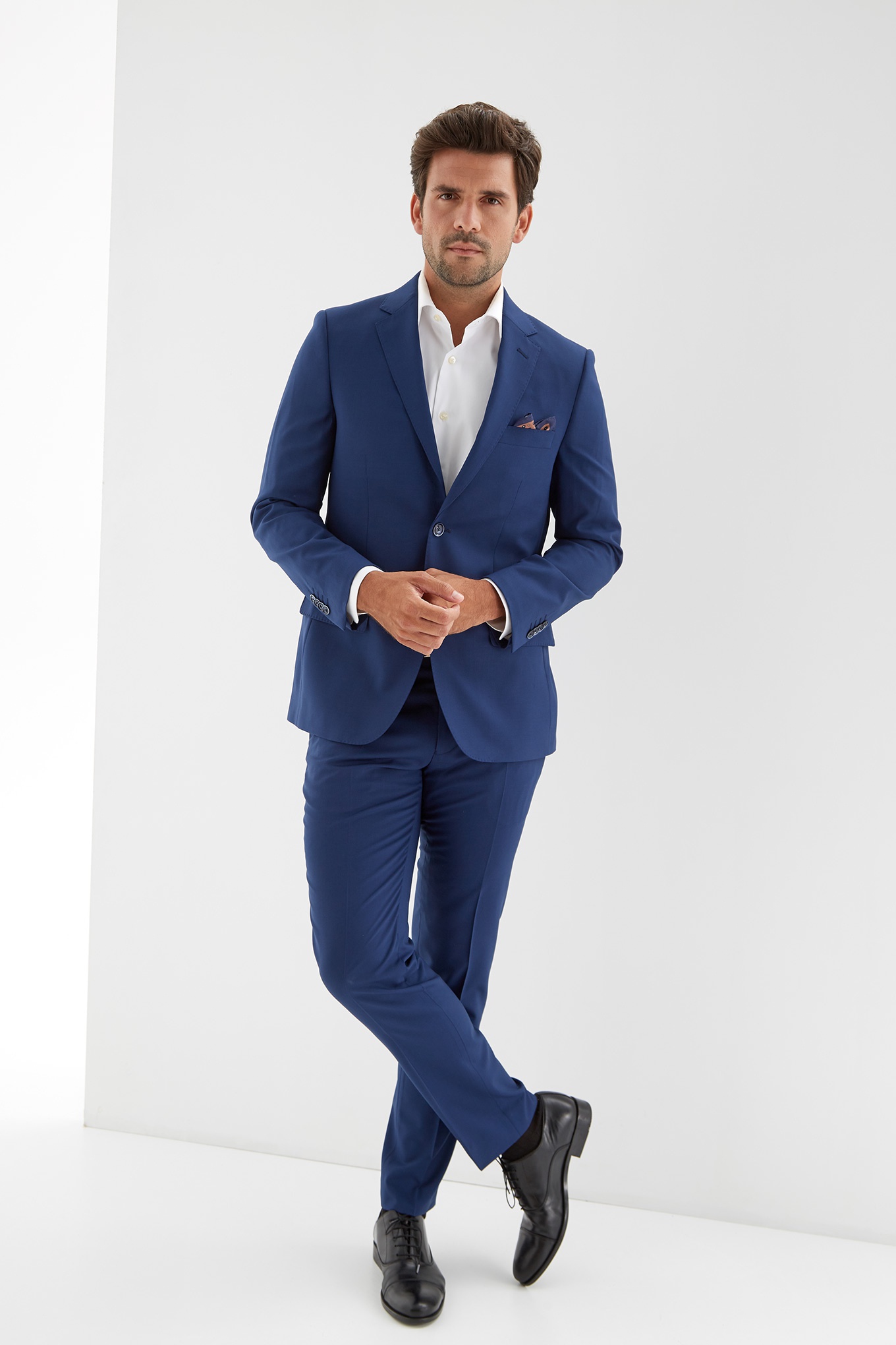 Sacoor Brothers Solid Color Men's Classic Slim Suit | Odel.lk