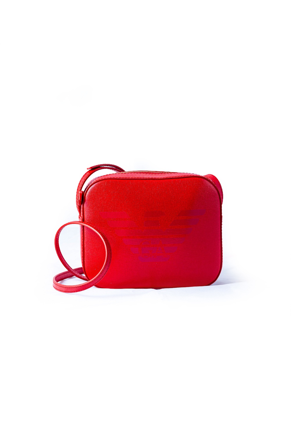 Red armani online bag