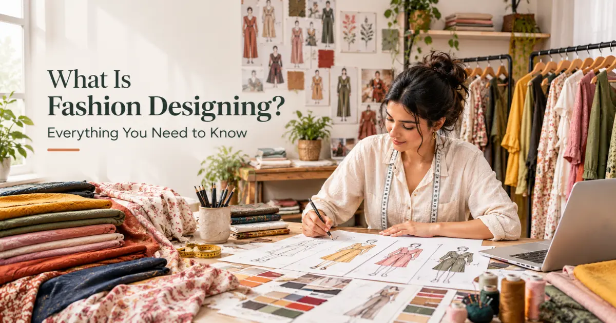 What is fashion designing and its creative process