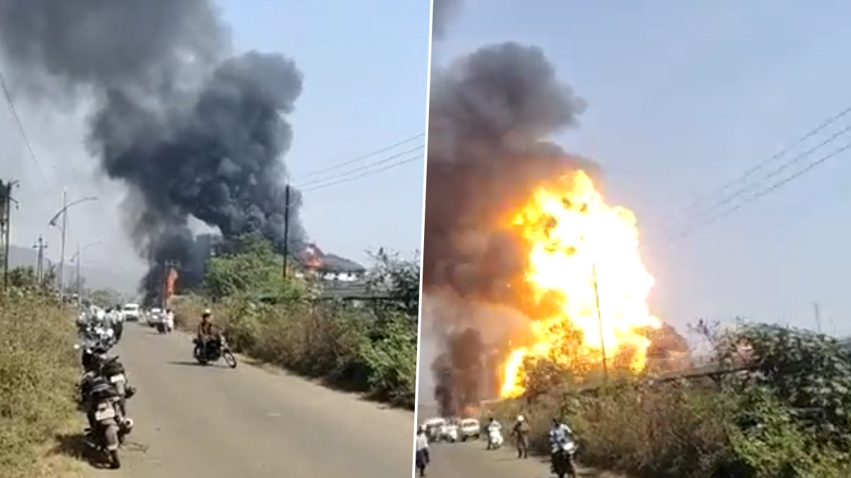 Mahad MIDC Explosion: கெமிக்கல் ஆலையில் பயங்கர வெடிவிபத்து.. பணியாளர்கள் கதி என்ன?... அதிர்ச்சி வீடியோ வைரல்.!