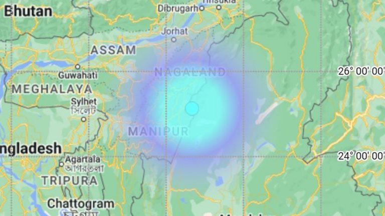 Manipur Earthquake: மணிப்பூரில் திடீர் நிலநடுக்கம்.. ரிக்டர் அளவுகோலில் 4 புள்ளிகளாக பதிவு.!