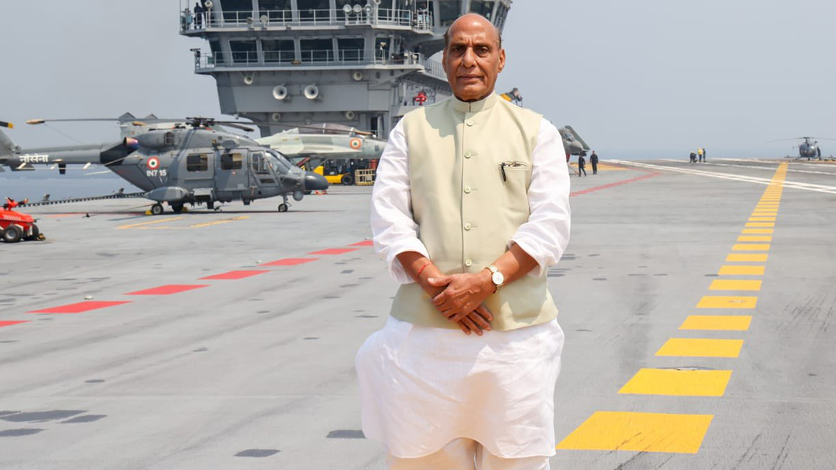 Rajnath Singh Speech: இந்தியாவை எதிர்காலத்தில் தாக்க திட்டமிட்டுள்ள நாடுகள்... உச்சகட்ட எச்சரிக்கை விடுத்த மத்திய அமைச்சர் ராஜ்நாத் சிங்.!