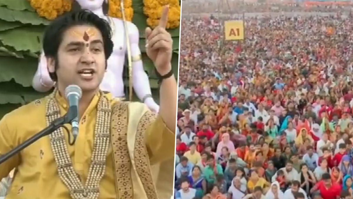 Dhirendra Krishna Shastri: "பாகிஸ்தானையும் இந்துக்களின் நாடாக மாற்றுவோம்" - குஜராத்தில் தீரேந்திர சாஸ்திரி சர்ச்சை பேச்சு.!