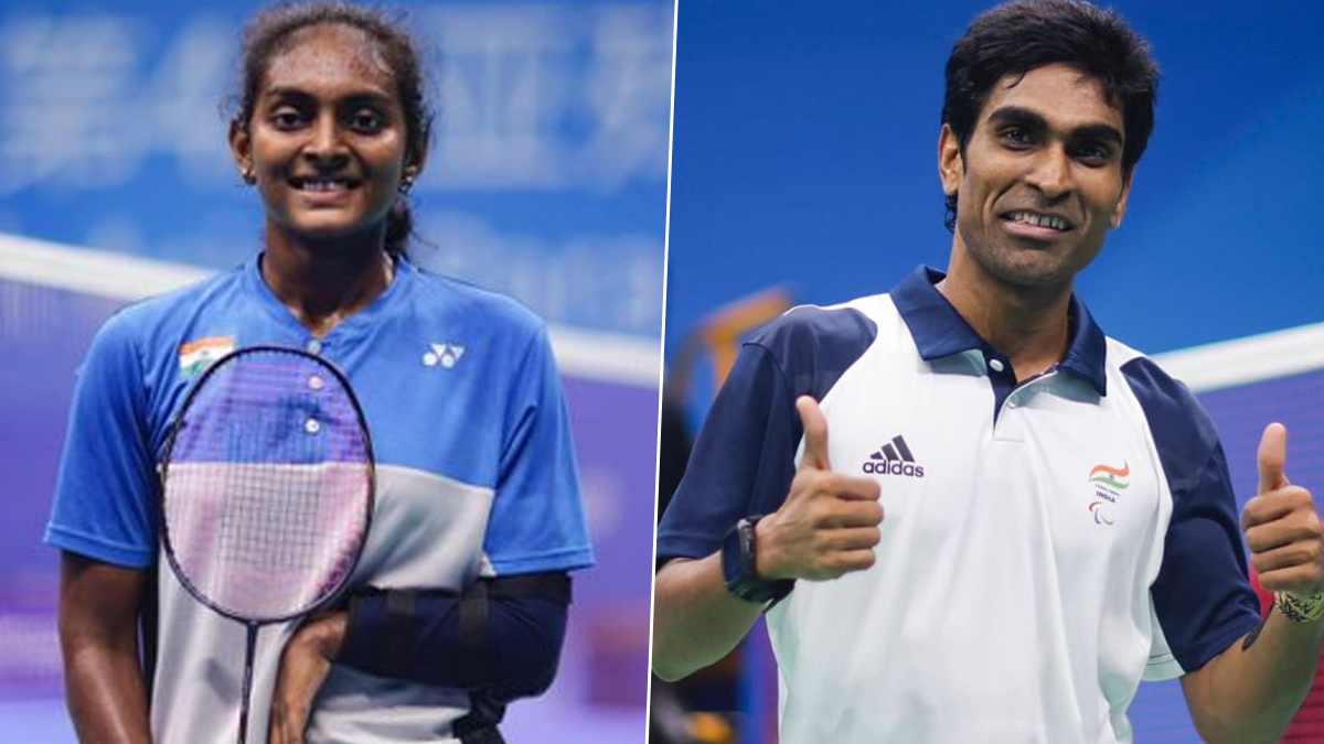 Para Badminton Gold Medals: பாரா பாட்மிட்டன் ஒற்றையர் பிரிவில் துளசிமதி, பிரமோத் தங்கம் வென்று சாதனை..! பெண்கள் பிரிவில் வீழ்த்தப்பட்ட சீன வீராங்கனை.!