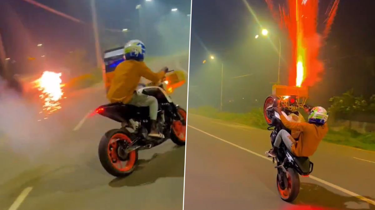 Youngster Atrocity With Bike: சென்னை சாலையில் பைக் வைத்து அட்ராசிட்டி; அதிர்ச்சி வீடியோ வைரல்.. நடவடிக்கை எடுக்க குவியும் கோரிக்கை..!