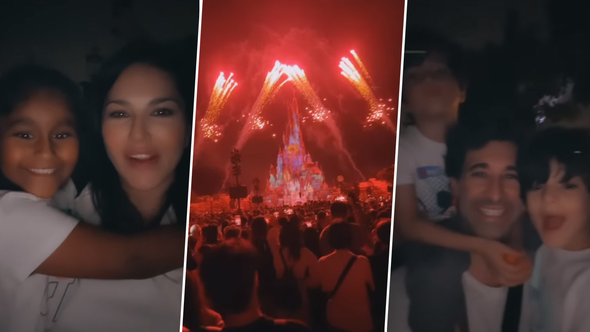 Sunny Leone Daughter Birthday: டிஸ்னி லேண்டில் கொண்டாட்டங்களுக்கு நடுவே, தனது மகளுக்கு பிறந்தநாள் வாழ்த்துச்சொன்ன சன்னி லியோன்.!