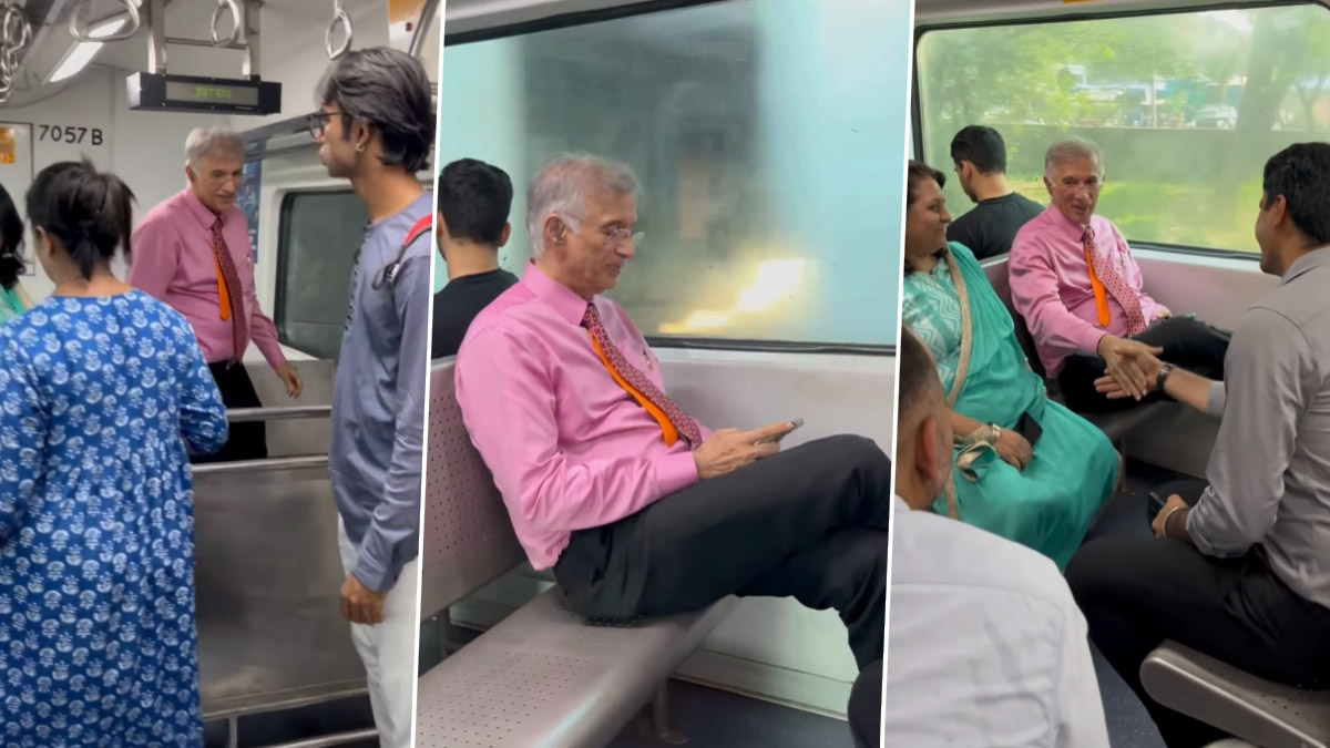 Niranjan Hiranandani Travel Mumbai Train: போக்குவரத்து நெரிசலை தவிர்க்க மின்சார இரயிலில் பயணம் செய்த தொழிலதிபர்..! விபரம் இதோ.!