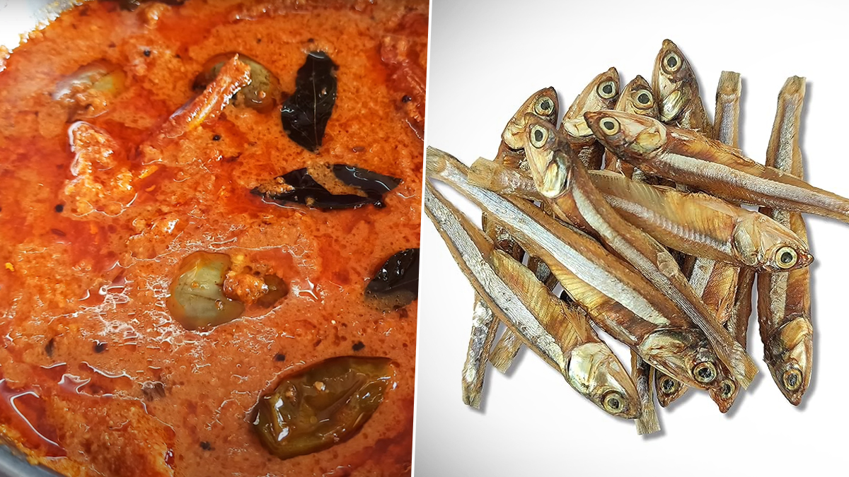 Nethili Karuvadu Kuzhambu: மனமனக்கும் நெத்திலி கருவாடு குழம்பு செய்வது எப்படி?.. கருவாடின் நன்மைகள் என்ன?.. அசத்தல் டிப்ஸ் இதோ.!