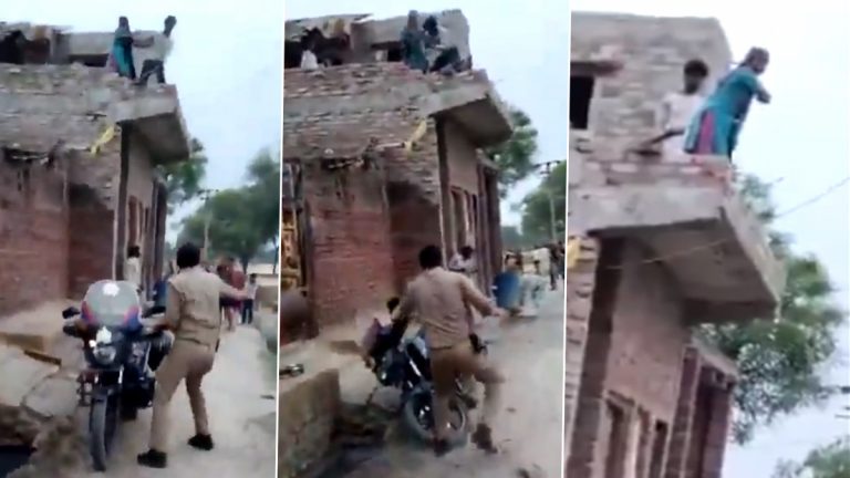 Viral Video: மதுபோதையில் காவலரின் மீது கல்வீசி தாக்குதல்; இளைஞரின் அதிர்ச்சி செயல்.!