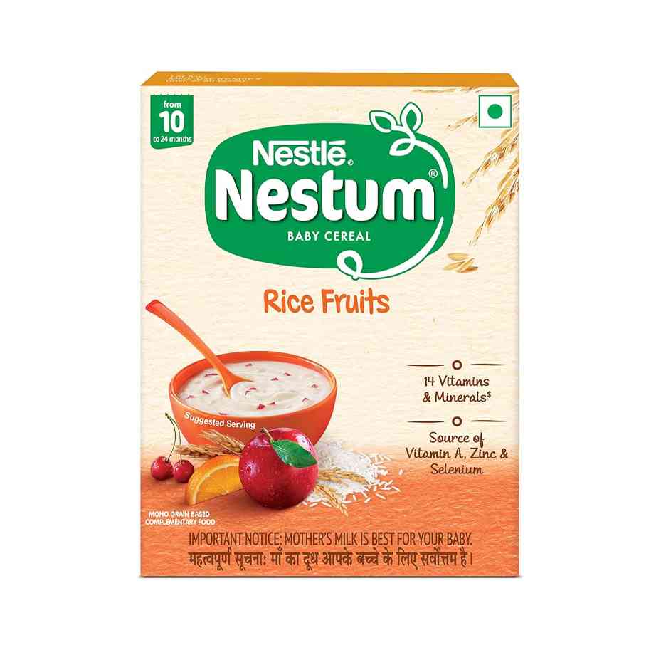 NESTUM BABY CEREAL RICE FRUITS 300g
