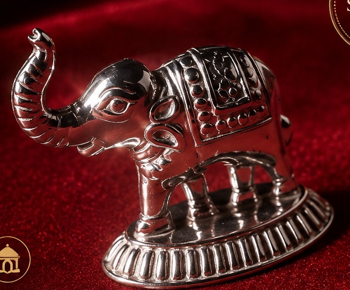 Elephant silver Idols