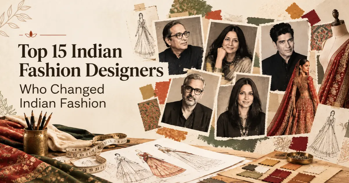 Top 15 Indian fashion designers who changed Indian fashion