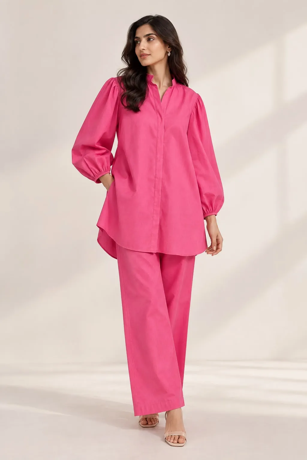 Berry Pop - Balloon Sleeve Co-ord Set