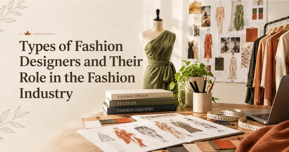 Types of fashion designers and their roles in the fashion industry